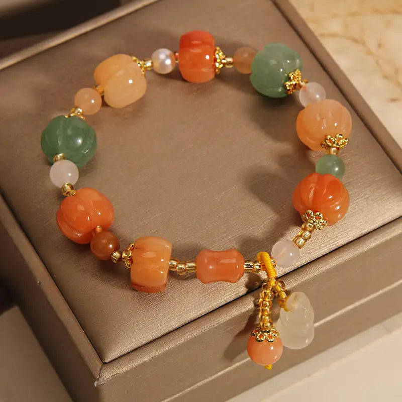 Autumn Glow Gemstone Bracelet