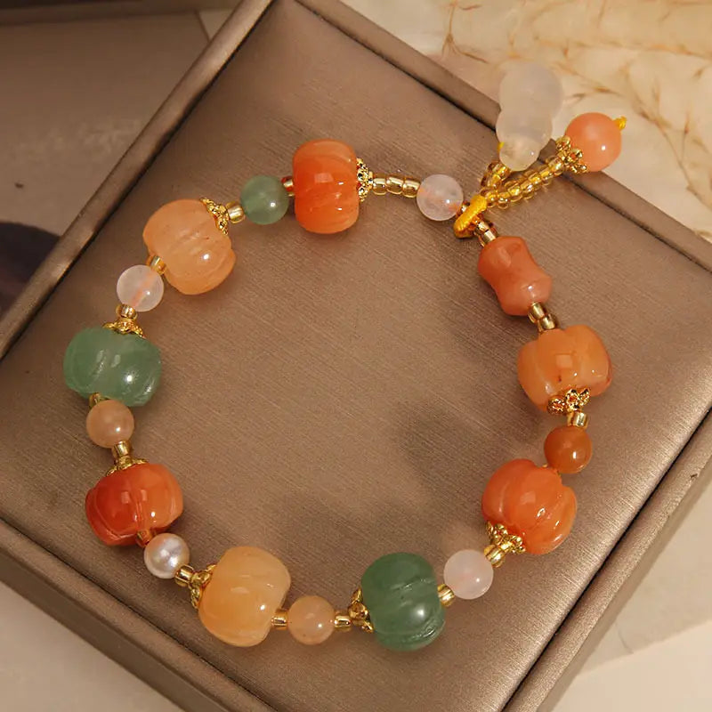 Autumn Glow Gemstone Bracelet