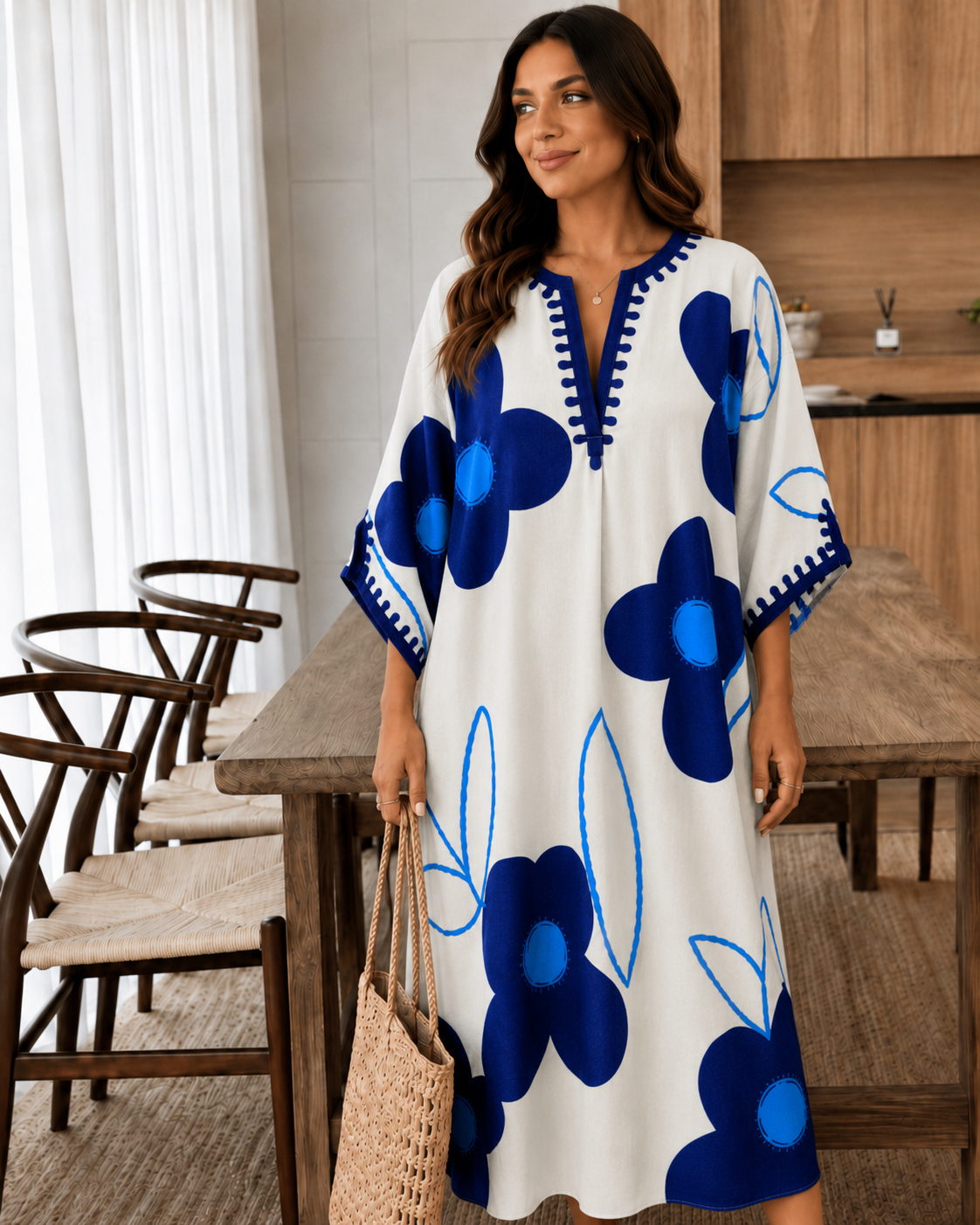 Bloom Kaftan Dress
