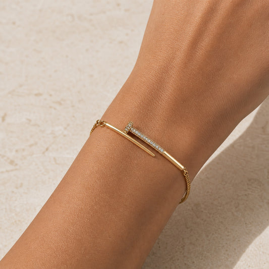Vesper T-Bar Bracelet